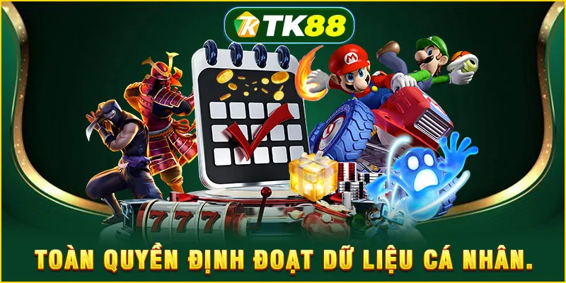 Toàn quyền định đoạt dữ liệu cá nhân.