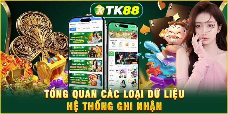 Tổng quan các loại dữ liệu hệ thống ghi nhận